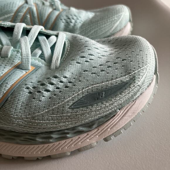 New Balance Fresh Foam X 860v12 Blue/Mango Women's Wide Running Shoes Size 8 EE - Picture 3 of 16